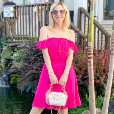 The Perfect Hot Pink Dress
